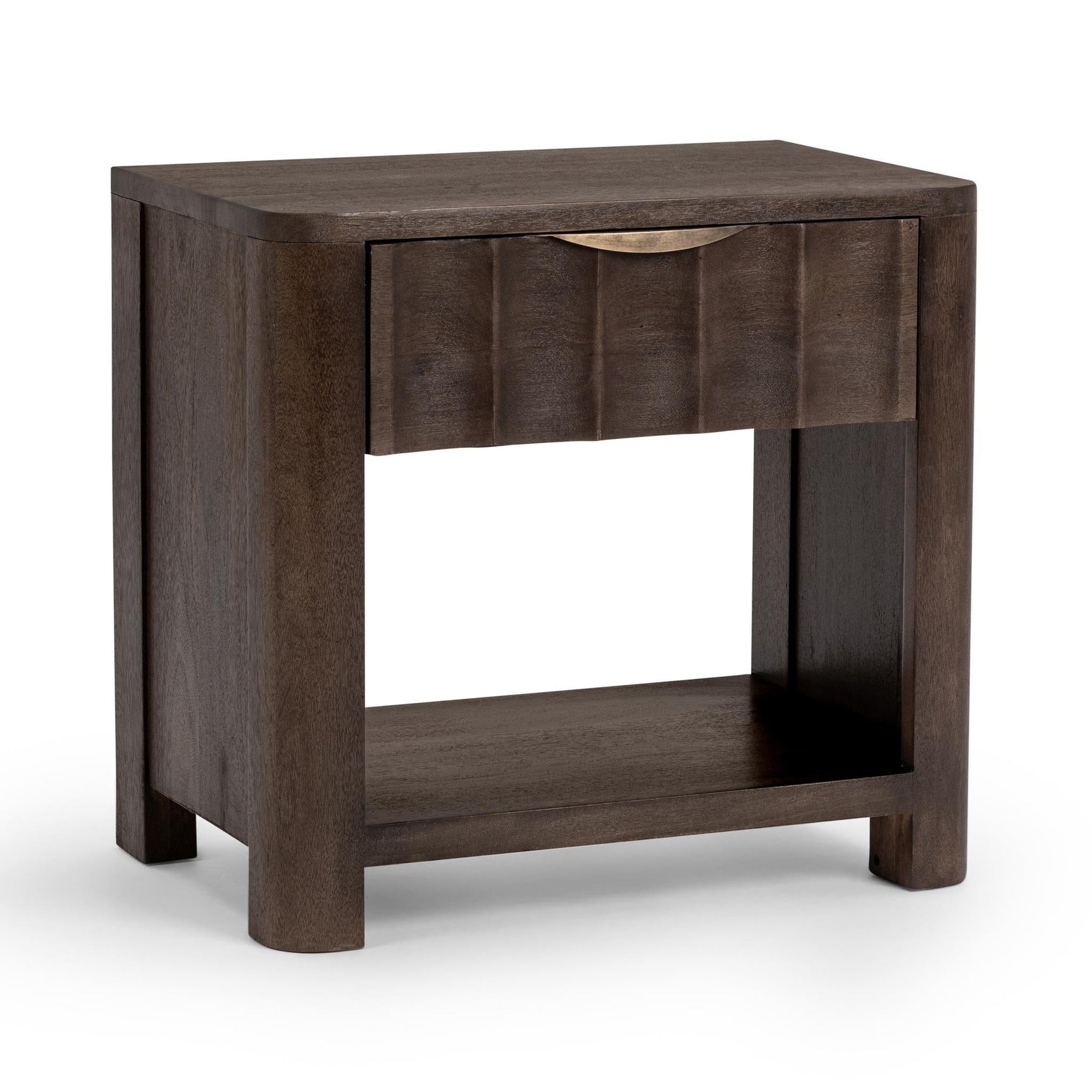 Baylee Cocoa Brown 1 Drawer Nightstand - Ornate Home