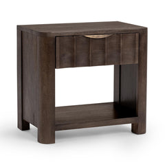 Baylee Cocoa Brown 1 Drawer Nightstand - Ornate Home