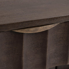 Baylee Cocoa Brown 1 Drawer Nightstand - Ornate Home