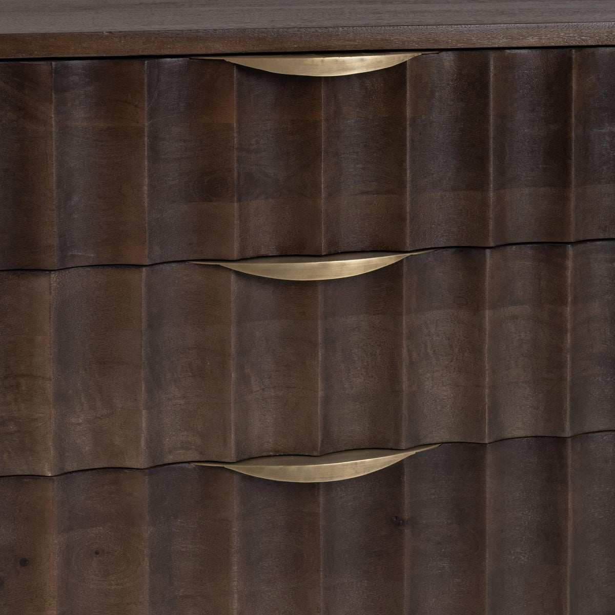 Baylee Cocoa Brown 3-Drawer Nightstand