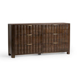 Baylee Cocoa Brown 6 Drawer Dresser - Ornate Home