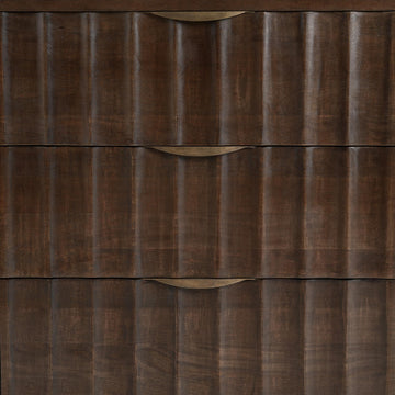 Baylee Cocoa Brown 6 Drawer Dresser - Ornate Home