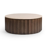Baylee Cocoa Brown Coffee Table - Ornate Home