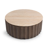 Baylee Cocoa Brown Coffee Table - Ornate Home