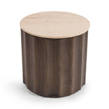 Baylee Cocoa Brown End Table - Ornate Home