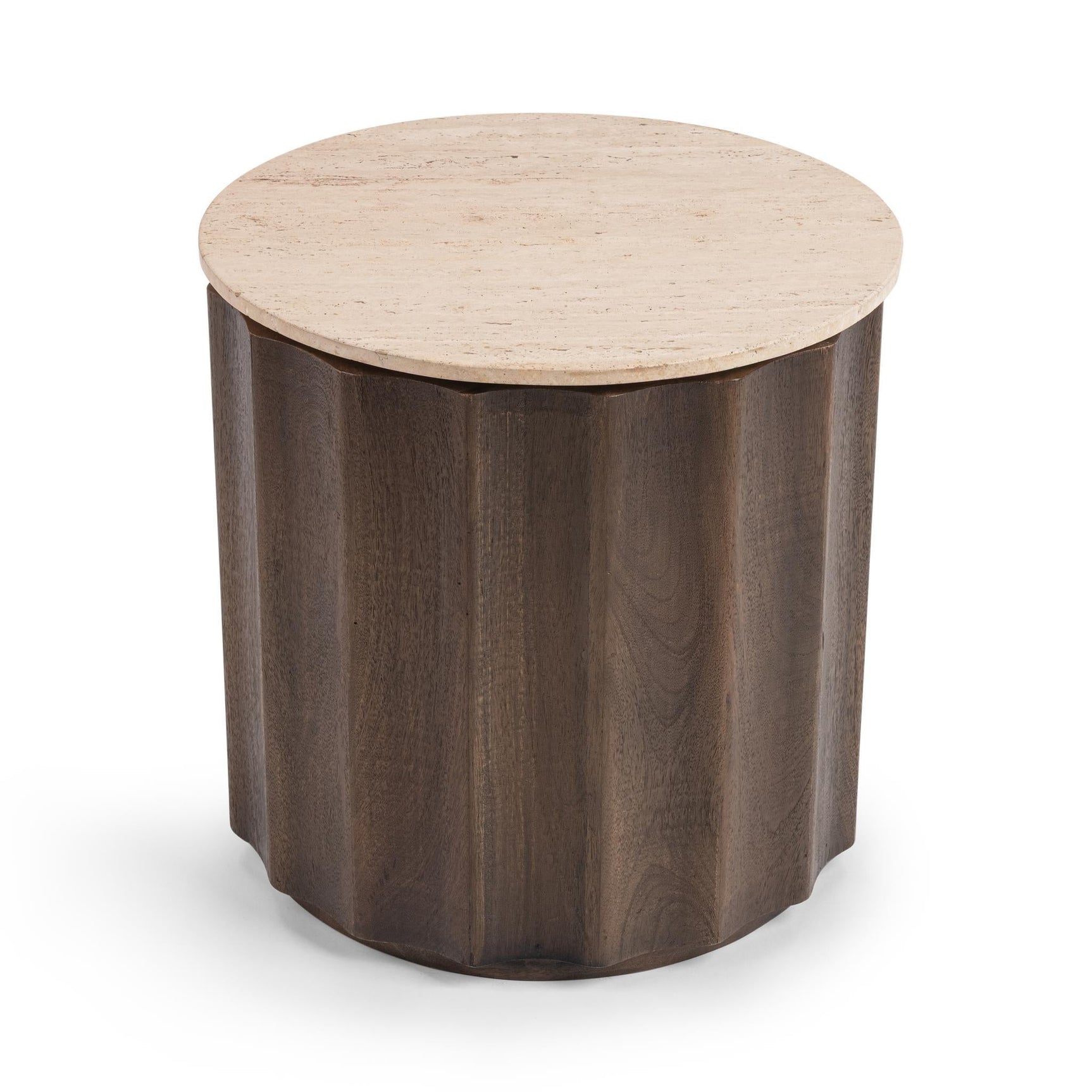 Baylee Cocoa Brown End Table - Ornate Home