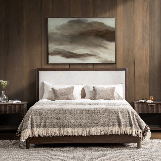 Baylee Cocoa Brown King Bed - Ornate Home
