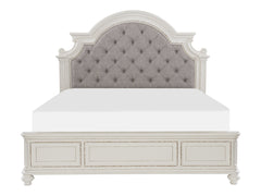 Baylesford Antique White California King Bed - Ornate Home