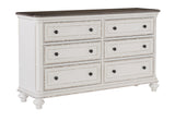 Baylesford Antique White Dresser - Ornate Home