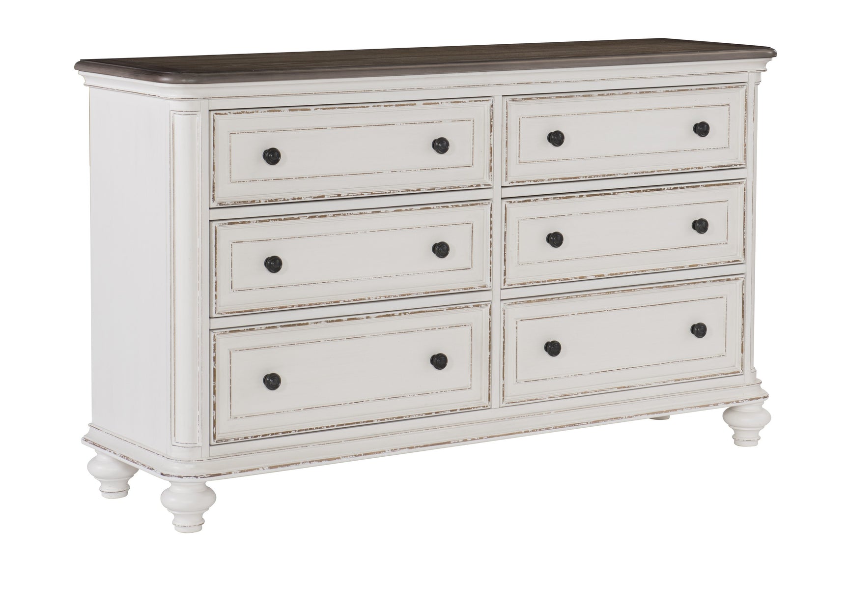 Baylesford Antique White Dresser - Ornate Home