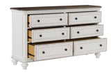 Baylesford Antique White Dresser - Ornate Home
