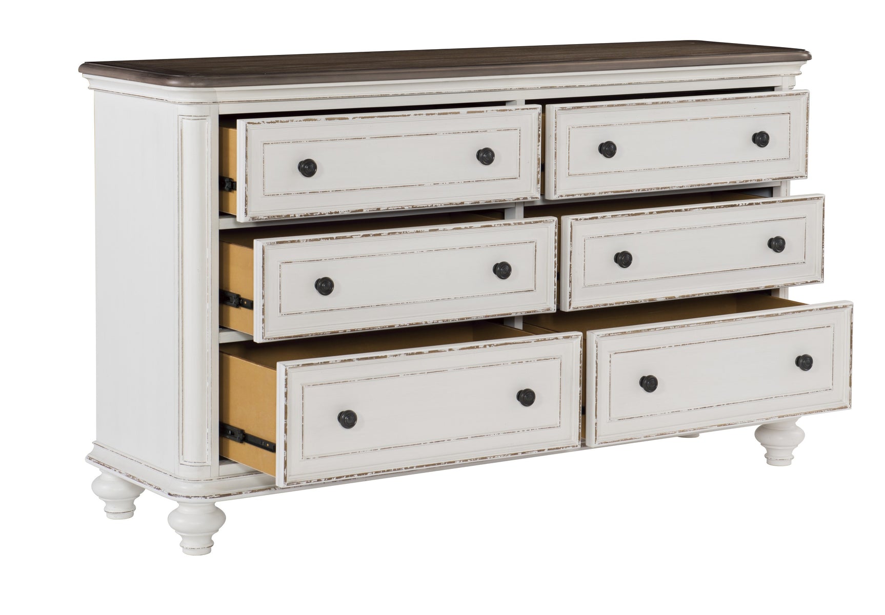 Baylesford Antique White Dresser - Ornate Home
