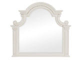 Baylesford Antique White Dresser Top Mirror - Ornate Home