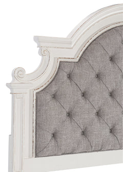 Baylesford Antique White Eastern King Bed - Ornate Home