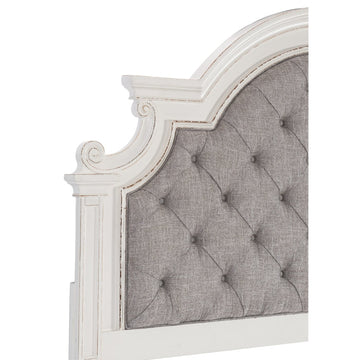 Baylesford Antique White Eastern King Bed - Ornate Home