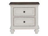 Baylesford Antique White Nightstand - Ornate Home