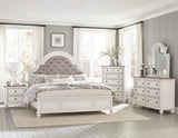 Baylesford Antique White Queen Panel Bed - Ornate Home