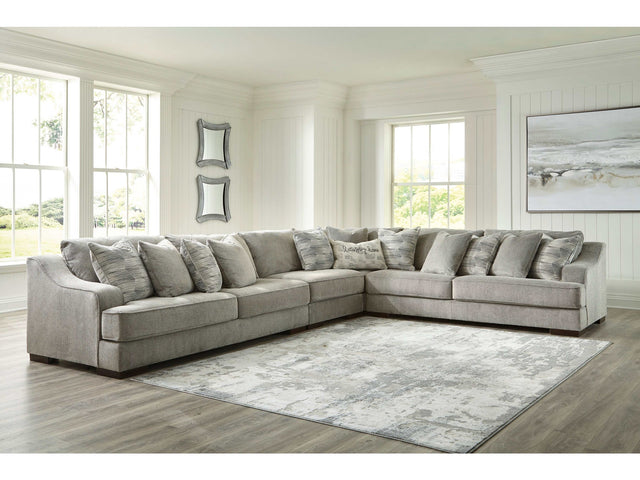 Bayless Smoke 4pc Sectional (Online Special Price) - Ornate Home