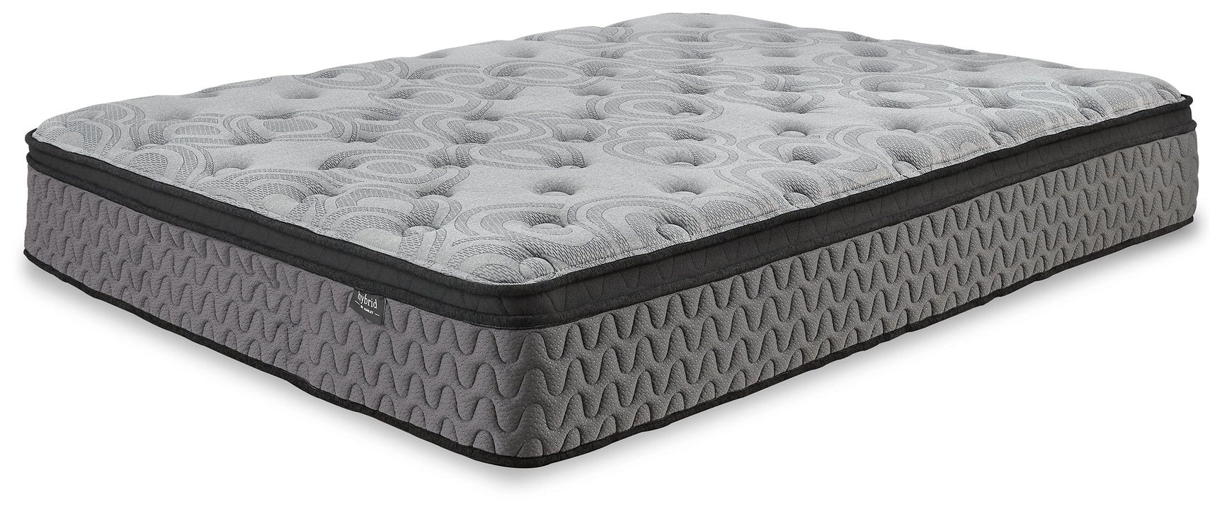 Baystorm Gray 2 Twin Panel Beds, 2 Mattresses, 2 Foundations, and Chest (Online Special Price) - Ornate Home