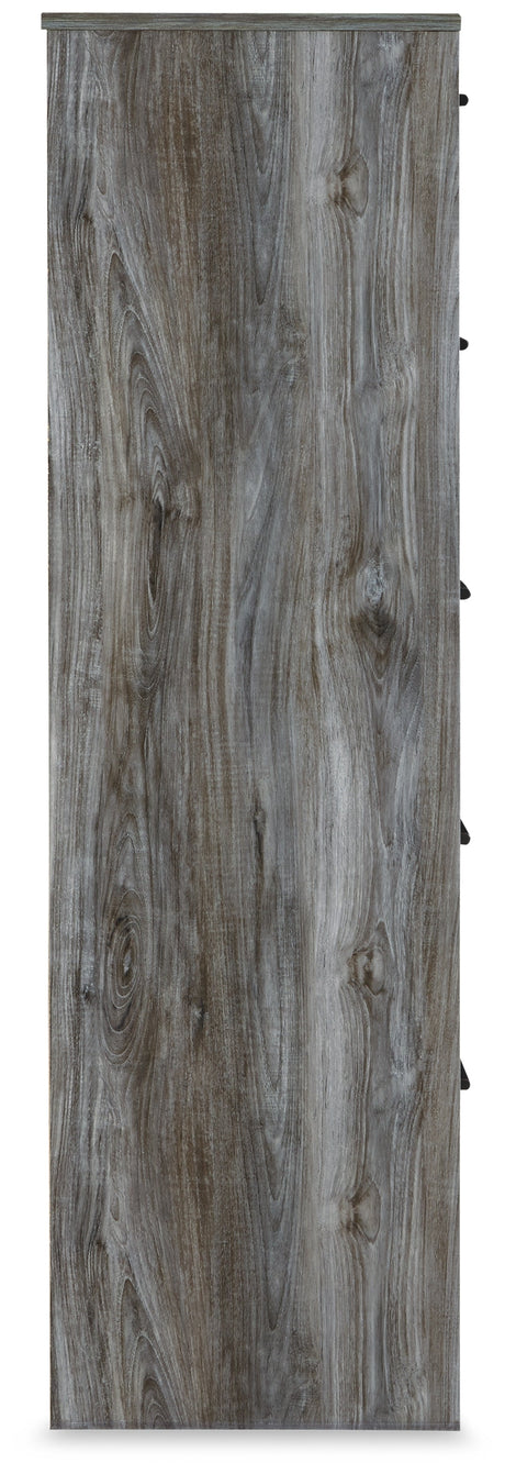 Baystorm Gray 2 Twin Panel Beds, 2 Mattresses, 2 Foundations, and Chest - Ornate Home