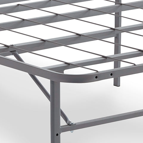 Baystorm Gray 2 Twin Panel Beds, 2 Mattresses, 2 Foundations, and Chest - Ornate Home