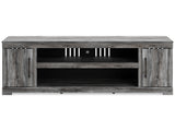 Baystorm Gray 73" TV Stand - Ornate Home