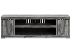 Baystorm Gray 73" TV Stand - Ornate Home