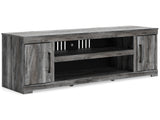 Baystorm Gray 73" TV Stand - Ornate Home