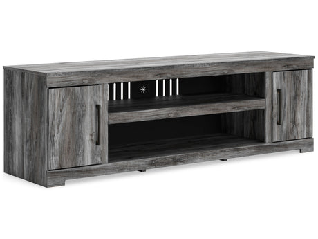 Baystorm Gray 73" TV Stand - Ornate Home