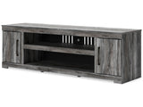 Baystorm Gray 73" TV Stand - Ornate Home