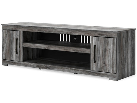 Baystorm Gray 73" TV Stand - Ornate Home