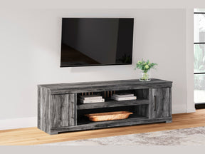 Baystorm Gray 73" TV Stand - Ornate Home