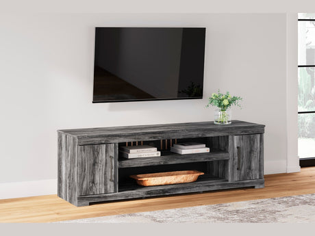 Baystorm Gray 73" TV Stand - Ornate Home