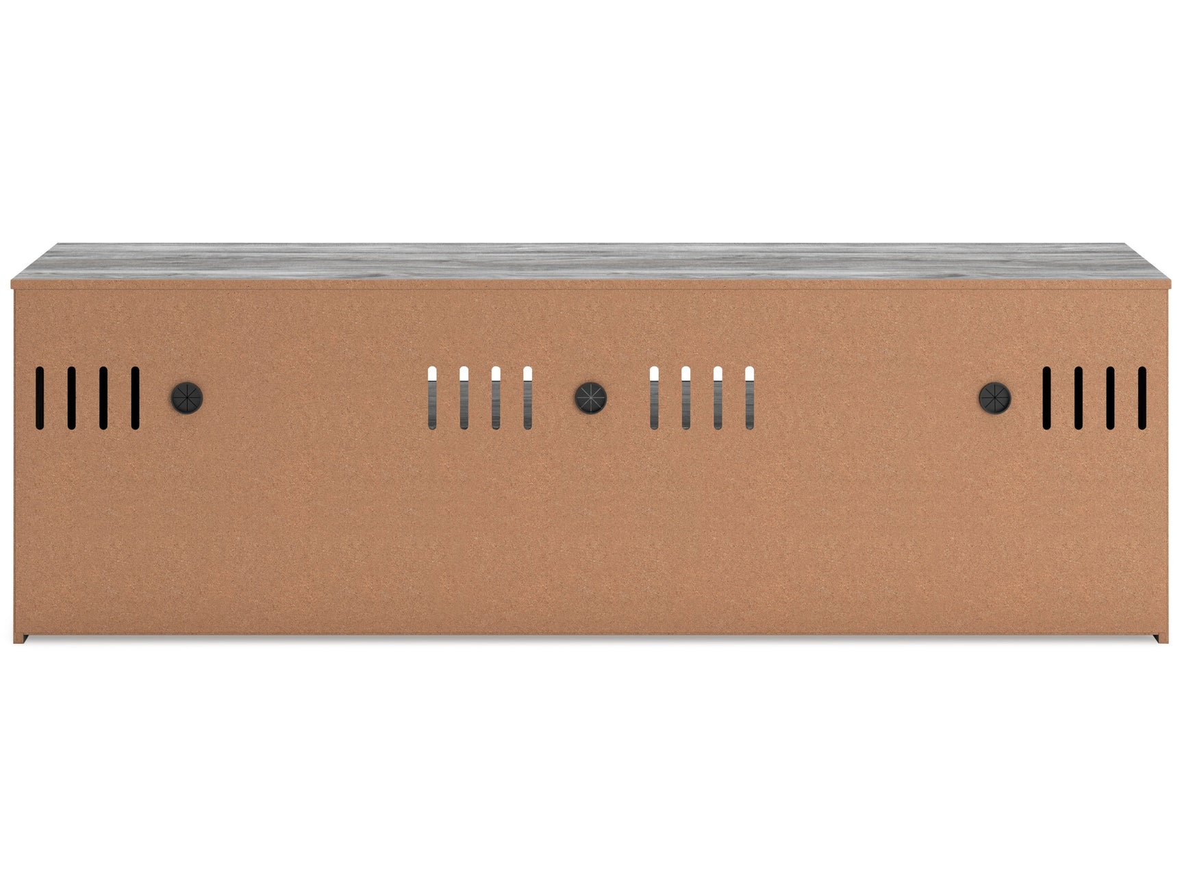 Baystorm Gray 73" TV Stand - Ornate Home