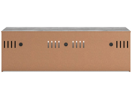 Baystorm Gray 73" TV Stand - Ornate Home