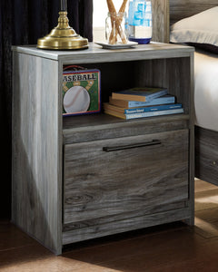 Baystorm Gray Dresser, Mirror and 2 Nightstands - Ornate Home
