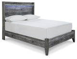 Baystorm Gray Full Panel Bed & Nightstand (Online Special Price) - Ornate Home