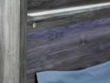 Baystorm Gray Full Panel Bed with 6 Storage Drawers (Online Special Price) - Ornate Home