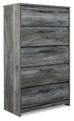 Baystorm Gray Full Panel Bedroom Set with Chest - Ornate Home