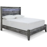 Baystorm Gray Full Panel Bedroom Set with Dresser and Mirror - Ornate Home