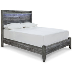 Baystorm Gray Full Panel Bedroom Set with Dresser and Mirror - Ornate Home