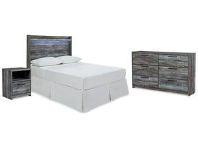 Baystorm Gray Full Panel Headboard, Dresser and Nightstand (Online Special Price) - Ornate Home