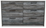 Baystorm Gray Full Panel Headboard, Dresser and Nightstand (Online Special Price) - Ornate Home