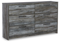 Baystorm Gray Full Panel Headboard, Dresser and Nightstand - Ornate Home