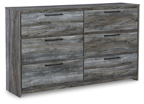 Baystorm Gray Full Panel Headboard, Dresser and Nightstand - Ornate Home