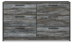 Baystorm Gray Full Panel Storage Bed, Dresser and Nightstand - Ornate Home