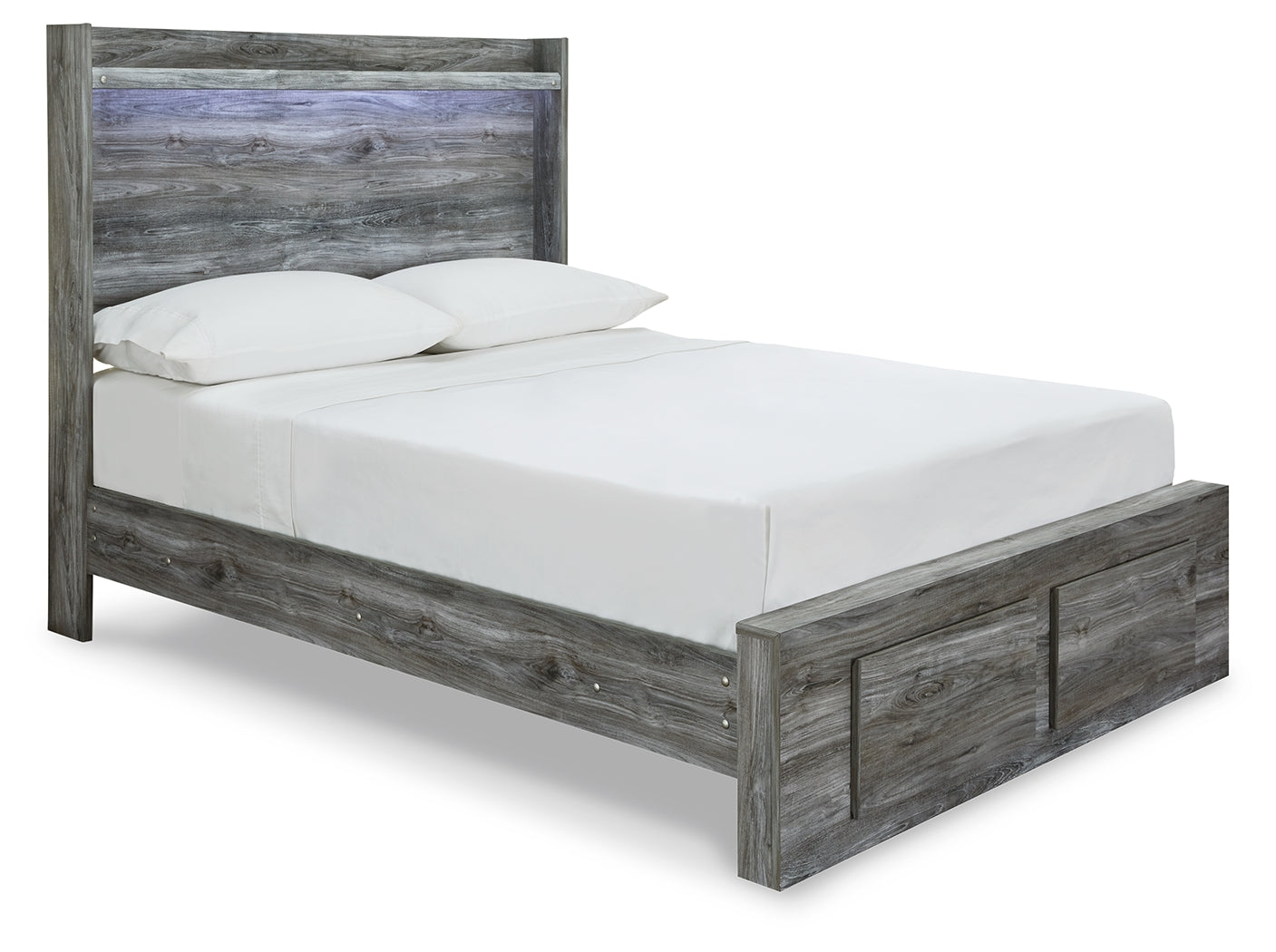 Baystorm Gray Full Panel Storage Bedroom Set with Dresser and Nightstand (Online Special Price) - Ornate Home