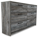 Baystorm Gray Full Panel Storage Bedroom Set with Dresser and Nightstand - Ornate Home
