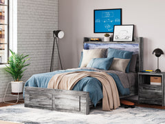 Baystorm Gray Full Storage Bed, Chest and Nightstand - Ornate Home
