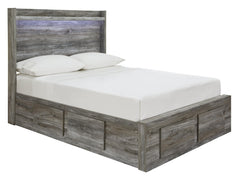 Baystorm Gray Full Storage Bed and Chest - Ornate Home